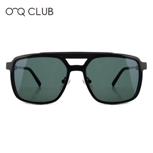 O-Q CLUB Men Sunglasses Magnetic Optical Prescription Glasses Clip On Square Business Metal Men Eyeglasses 69887