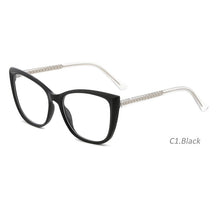 Load image into Gallery viewer, O-Q CLUB Women Glasses Cat Eye Optical Eyeglasses Frames Ultralight Ladies Myopia Eyewear Brand Design FT2137