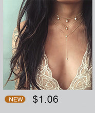 Carica l&#39;immagine nel visualizzatore di Gallery, Collana con cristalli di tendenza alla moda Collana con pendente in opale esagonale boemo Collana in cristallo esagonale femminile regalo 2020 NUOVO 