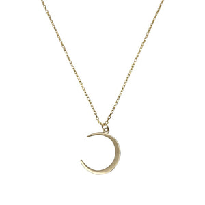 New Fashion Sweet Moon  Silver Plated  Jewelry Temperament Crescent Clavicle Chain Pendant Necklaces