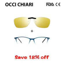 Load image into Gallery viewer, OCCI CHIAR Cat Eye Blue Light Glasses Frame Women Computer Glasses Decorative Myopia Prescription Eyeglasses Frames Fake Eyewear