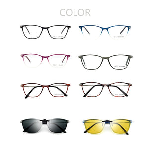 OCCI CHIAR Cat Eye Blue Light Glasses Frame Women Computer Glasses Decorative Myopia Prescription Eyeglasses Frames Fake Eyewear