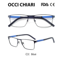 Carica l&#39;immagine nel visualizzatore di Gallery, OCCI CHIARI Men Glasses Frame Optical Eyeglasses Frames Clear Lens Male Spectacles Oculos De Grau Father&#39;s Day Gift W-CRIFO