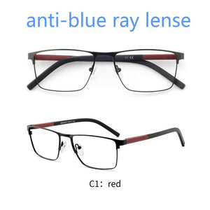 OCCI CHIARI Men Glasses Frame Optical Eyeglasses Frames Clear Lens Male Spectacles Oculos De Grau Father's Day Gift W-CRIFO