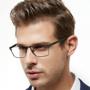 OCCI CHIARI Men Glasses Frame Optical Eyeglasses Frames Clear Lens Male Spectacles Oculos De Grau Father's Day Gift W-CRIFO