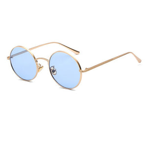 OEC CPO Classic Men Round Sunglasses Women Metal Frame UV400 Sun Glasses Men's Female Eyewear O90