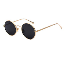 Carica l&#39;immagine nel visualizzatore di Gallery, OEC CPO Classic Men Round Sunglasses Women Metal Frame UV400 Sun Glasses Men&#39;s Female Eyewear O90