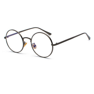 OEC CPO Classic Men Round Sunglasses Women Metal Frame UV400 Sun Glasses Men's Female Eyewear O90