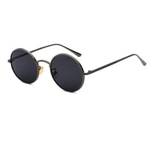 Carica l&#39;immagine nel visualizzatore di Gallery, OEC CPO Classic Men Round Sunglasses Women Metal Frame UV400 Sun Glasses Men&#39;s Female Eyewear O90