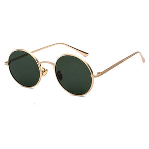 OEC CPO Classic Men Round Sunglasses Women Metal Frame UV400 Sun Glasses Men's Female Eyewear O90