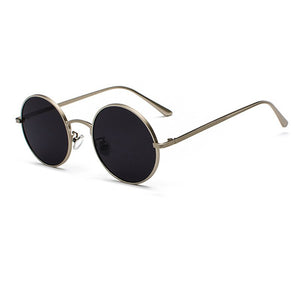 OEC CPO Classic Men Round Sunglasses Women Metal Frame UV400 Sun Glasses Men's Female Eyewear O90