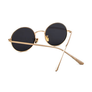 OEC CPO Classic Men Round Sunglasses Women Metal Frame UV400 Sun Glasses Men's Female Eyewear O90