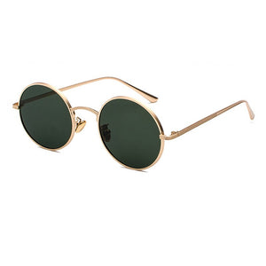 OEC CPO Classic Men Round Sunglasses Women Metal Frame UV400 Sun Glasses Men's Female Eyewear O90