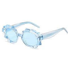 Load image into Gallery viewer, OEC CPO Crystal Frame Sunglasses Women Vintage Punk Round Sun Glasses Female Trendy Black Pink Steampunk Eyeglasses O361