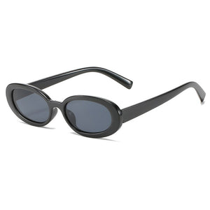 OEC CPO Small Oval Sunglasses Women Brand Designer Elegant Sun Glasses Female Personality Eyeglasses UV400 Oculos