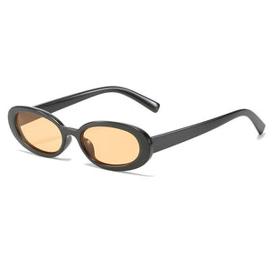 OEC CPO Small Oval Sunglasses Women Brand Designer Elegant Sun Glasses Female Personality Eyeglasses UV400 Oculos