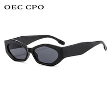 Load image into Gallery viewer, OEC CPO Square Sunglasses Women Vintage Green Black Sun Glasses Ladies Retro Brand Rectangle Eyeglasses Female UV400