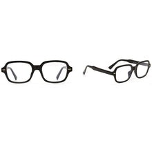 Load image into Gallery viewer, Fashion Unisex Square Sunglasses Men Women Fashion Small Frame Yellow Sunglasses Female Retro Rivet Glasses UV400