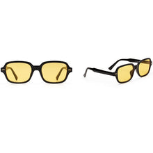 Load image into Gallery viewer, Fashion Unisex Square Sunglasses Men Women Fashion Small Frame Yellow Sunglasses Female Retro Rivet Glasses UV400