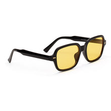 Load image into Gallery viewer, Fashion Unisex Square Sunglasses Men Women Fashion Small Frame Yellow Sunglasses Female Retro Rivet Glasses UV400