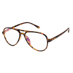 OEC CPO Vintage Clear Glasses Unisex Eyewear Pilot EyeGlass Optical Glasses Frame Transparent Lens O408