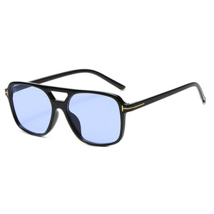 OEC CPO Square Sunglasses Unique Yellow Color Glasses Female Outdoor Ocean Blue Green Party Eyewear UV400 Oculos