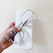 Carica l&#39;immagine nel visualizzatore di Gallery, OEC CPO Occhiali quadrati overside Donna Uomo Montature per occhiali ottici trasparenti Occhiali da vista trasparenti femminili 0631 