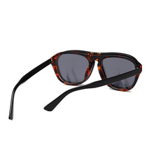 Carica l&#39;immagine nel visualizzatore di Gallery, OEC CPO Oversized Square Sunglasses Women Personality Flip Up Grey Sunglasses Men Double Unisex Goggles Eyeglasses UV400 O215