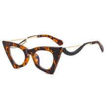 Load image into Gallery viewer, OEC CPO Retro Cat Eye Optical Glasses Frames Women Clear Lens Glasses Female Prescription Eyeglasses Frame E678