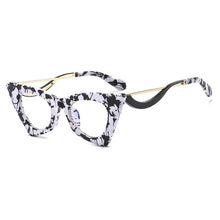 Load image into Gallery viewer, OEC CPO Retro Cat Eye Optical Glasses Frames Women Clear Lens Glasses Female Prescription Eyeglasses Frame E678