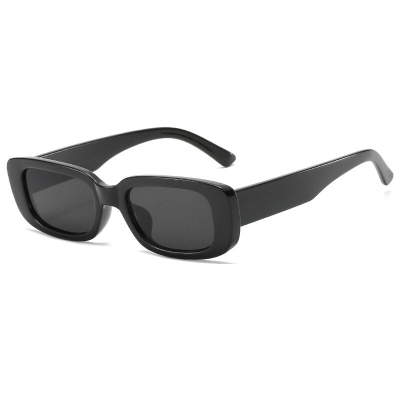 OEC CPO Small Square Sunglasses Women Plastic Frame Orange Gradient Sunglasses Female Trendy Brand Designer Eyeglasses UV400