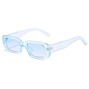 OEC CPO Small Square Sunglasses Women Plastic Frame Orange Gradient Sunglasses Female Trendy Brand Designer Eyeglasses UV400