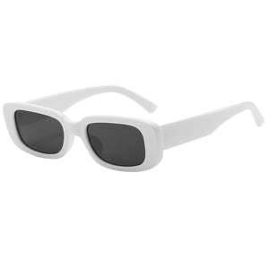 OEC CPO Small Square Sunglasses Women Plastic Frame Orange Gradient Sunglasses Female Trendy Brand Designer Eyeglasses UV400