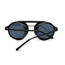 Load image into Gallery viewer, OEC CPO Steampunk Sunglasses Men Women 2023 Round Sunglasses Women Shield Vintage Punk Eyewear UV400 O80