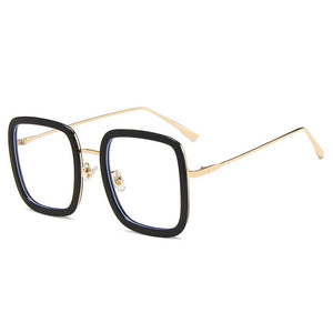 OEC CPO Transparent Square Glasses Women Brand Design Optical Glasses Frames Ladies Men Computer Goggles sunglass