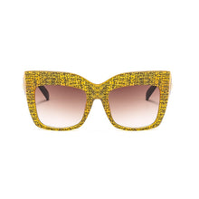 Load image into Gallery viewer, OEC CPO Vintage Square Sunglasses Women Men Big Frame Gradient Shades Sun Glasses Female  Oculos UV400 O34