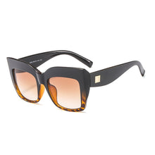 Load image into Gallery viewer, OEC CPO Vintage Square Sunglasses Women Men Big Frame Gradient Shades Sun Glasses Female  Oculos UV400 O34