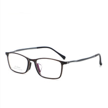 Load image into Gallery viewer, OEYEYEO The Plastic Steel Square Rim Spectacle Frames Men&#39;s Business Casual Myopia Eyeglasses Sports Comfortable Eyewears