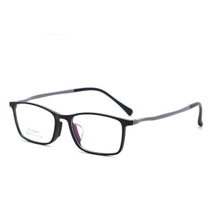 OEYEYEO The Plastic Steel Square Rim Spectacle Frames Men&#39;s Business Casual Myopia Eyeglasses Sports Comfortable Eyewears