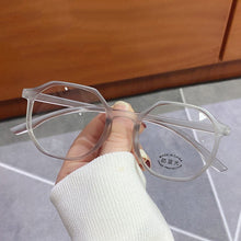 Load image into Gallery viewer, 1PC Blue Light Blocking Frame Glasses Computer Mobile Phone Goggles Retro Polygon Ultralight Student Flat Glasses Wholesale