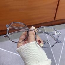 Load image into Gallery viewer, 1PC Blue Light Blocking Frame Glasses Computer Mobile Phone Goggles Retro Polygon Ultralight Student Flat Glasses Wholesale