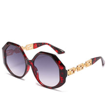 Carica l&#39;immagine nel visualizzatore di Gallery, OIMG Big Frame Polygonal Ladies Sunglasses Retro Street Shooting Sunglasses Trend Men and Women 2023 Sunglasses