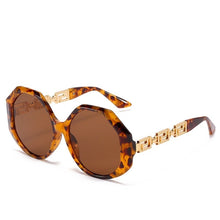 Carica l&#39;immagine nel visualizzatore di Gallery, OIMG Big Frame Polygonal Ladies Sunglasses Retro Street Shooting Sunglasses Trend Men and Women 2023 Sunglasses