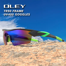 Load image into Gallery viewer, OLEY 2023 Cycling Glasses Bike Bicycle Glasses Sports Men&#39;s Sunglasses MTB Road Cycling Eyewear Protection Goggles