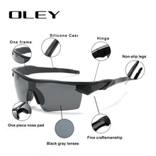 Load image into Gallery viewer, OLEY 2023 Cycling Glasses Bike Bicycle Glasses Sports Men&#39;s Sunglasses MTB Road Cycling Eyewear Protection Goggles
