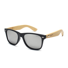 Load image into Gallery viewer, OLEY  Brand Bamboo Leg Polarized Sunglasses men Classic Square goggle  Retro Female sun glasses Customizable logo YZ2140