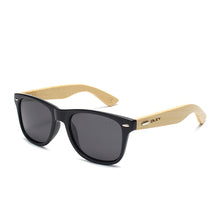 Load image into Gallery viewer, OLEY  Brand Bamboo Leg Polarized Sunglasses men Classic Square goggle  Retro Female sun glasses Customizable logo YZ2140