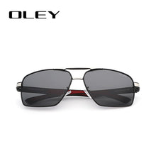 Load image into Gallery viewer, OLEY Brand Design Classic Pilot Polarized Sunglasses Men's Aluminum Color-Change Lens Goggles Oculos de sol Accept custom logo