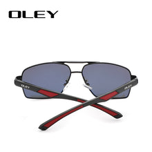 Load image into Gallery viewer, OLEY Brand Design Classic Pilot Polarized Sunglasses Men's Aluminum Color-Change Lens Goggles Oculos de sol Accept custom logo
