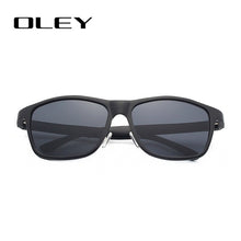 Load image into Gallery viewer, OLEY Brand Men&#39;s Polarized Sunglasses Business Classic  Full Frame Aluminum Magnesium Glasses Women UV400 goggles